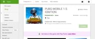 PUBG Mobile in Play Store